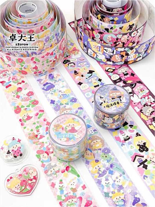 Molinta flower fairy and magic emissary sticker tape