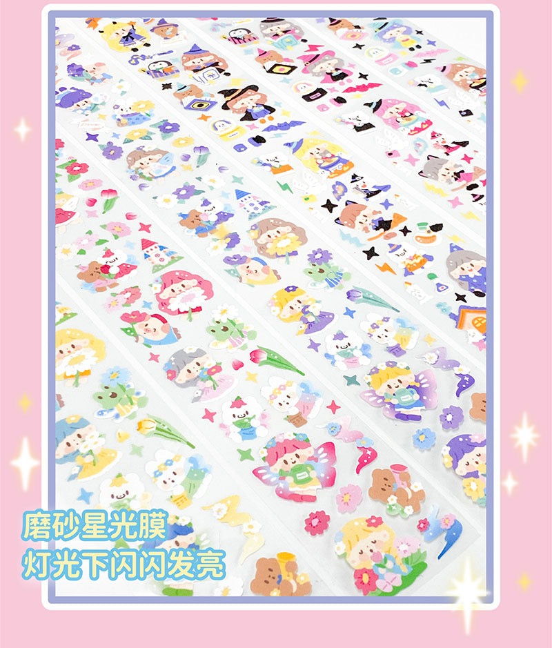 Molinta flower fairy and magic emissary sticker tape