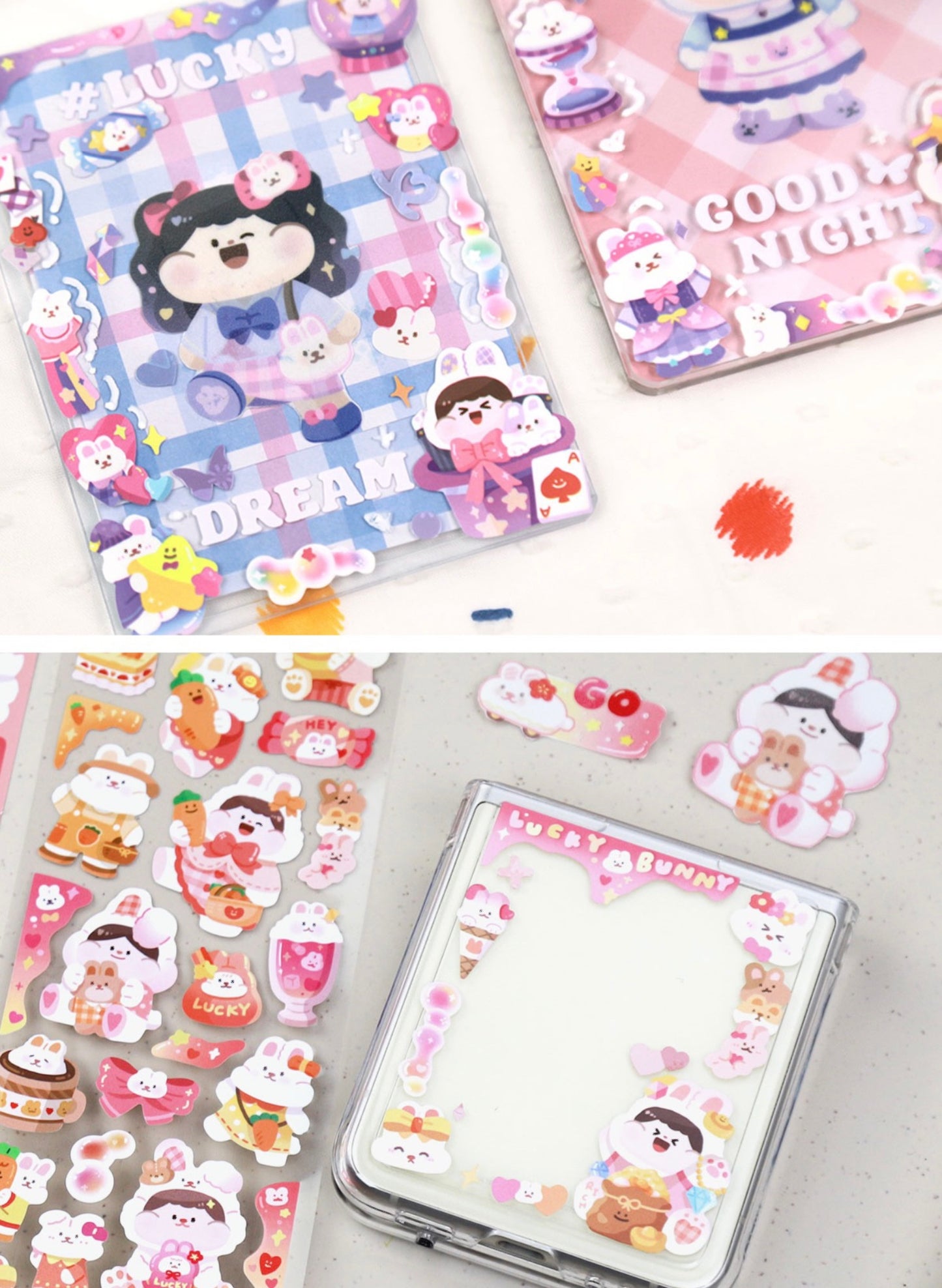 Meatball 「2023 new year rabbit」series washitape and sticker tape