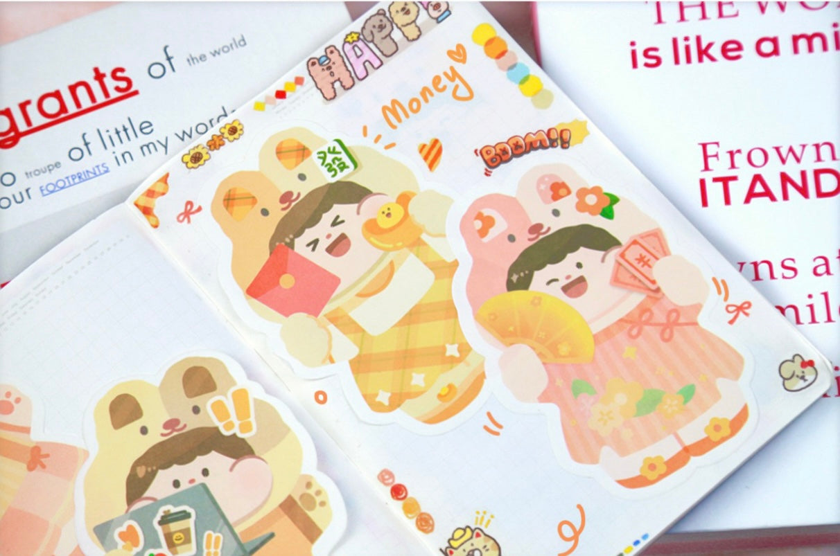 Meatball 「2023 new year rabbit」series memo pack