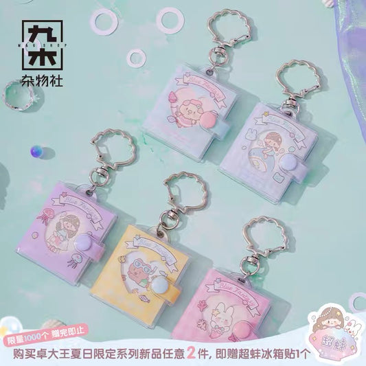 Molinta × M&G shop summer limited blue fantasy series mini notebook blind bag