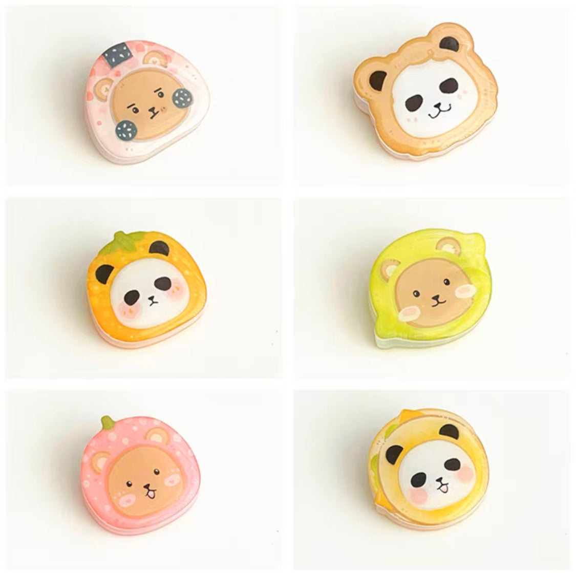 Ever&Ein panda and bear clamp