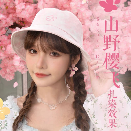 Sakura Dream sakura fisherman hat