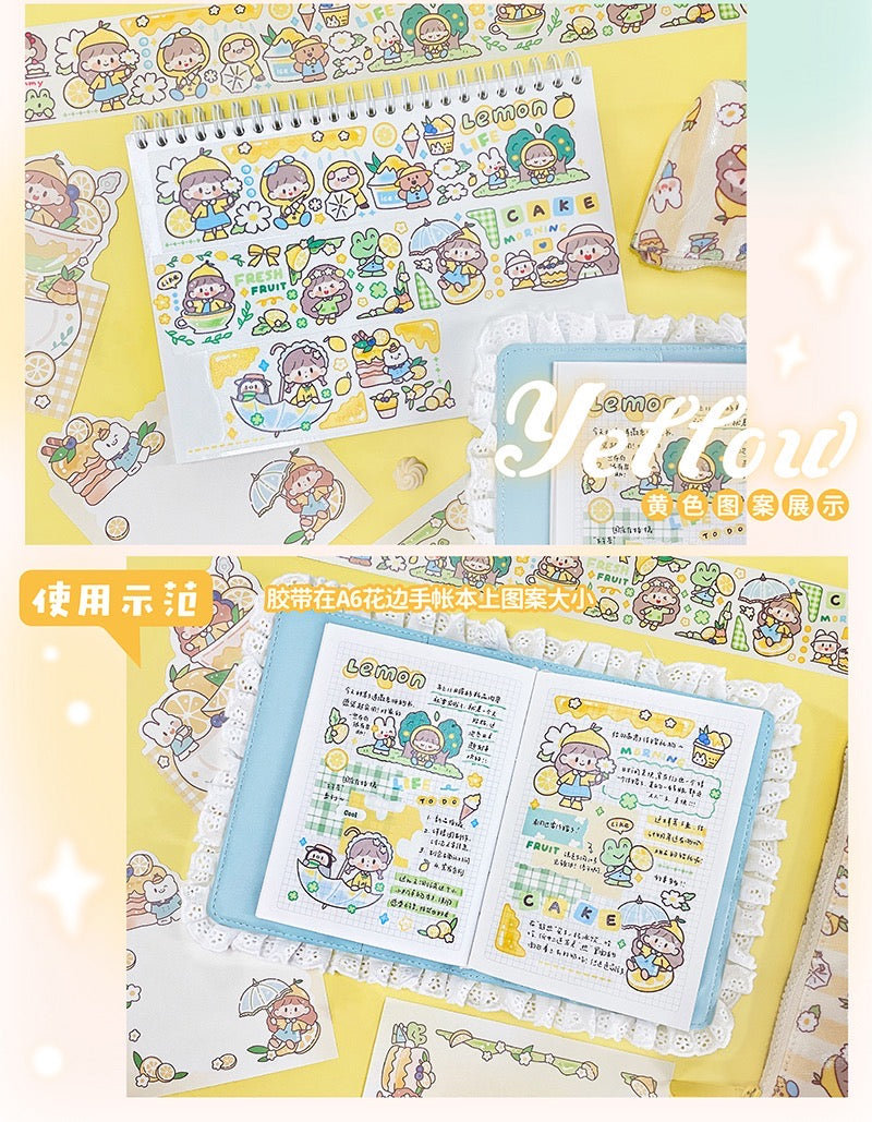 Molinta 「Afternoon Tea Time」series washitape