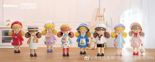 Molinta blind box toys ăvintage style girlăseries 9