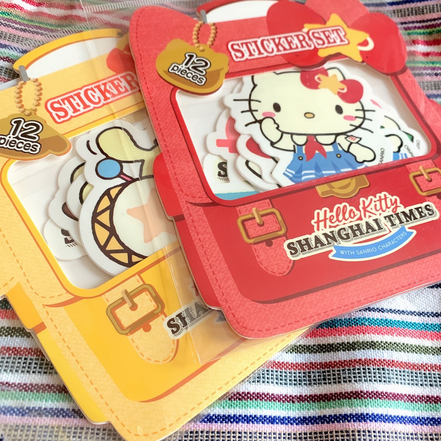 Sanrio Shanghai Times sticker pack set