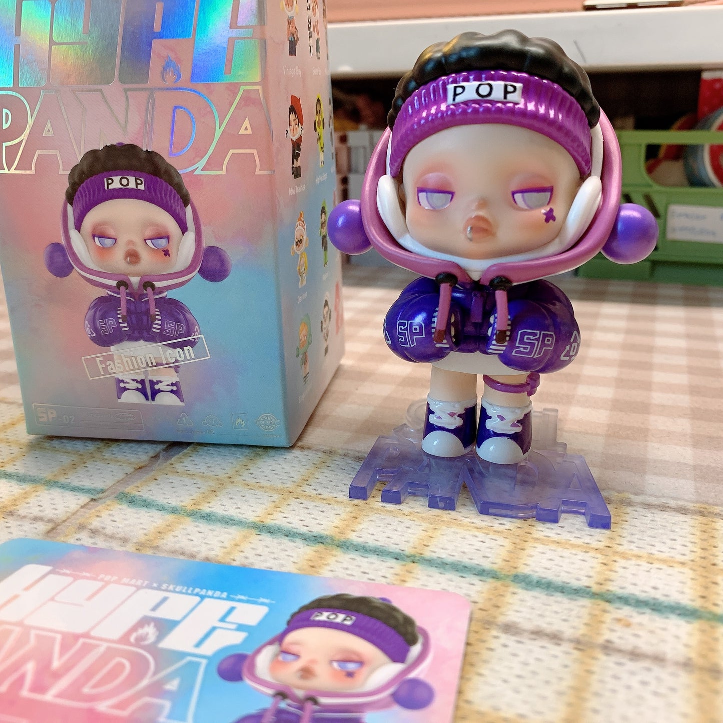 【PRELOVED and SALE 】POPMART Skullpanda blind box toy Hype panda series Fashion Icon