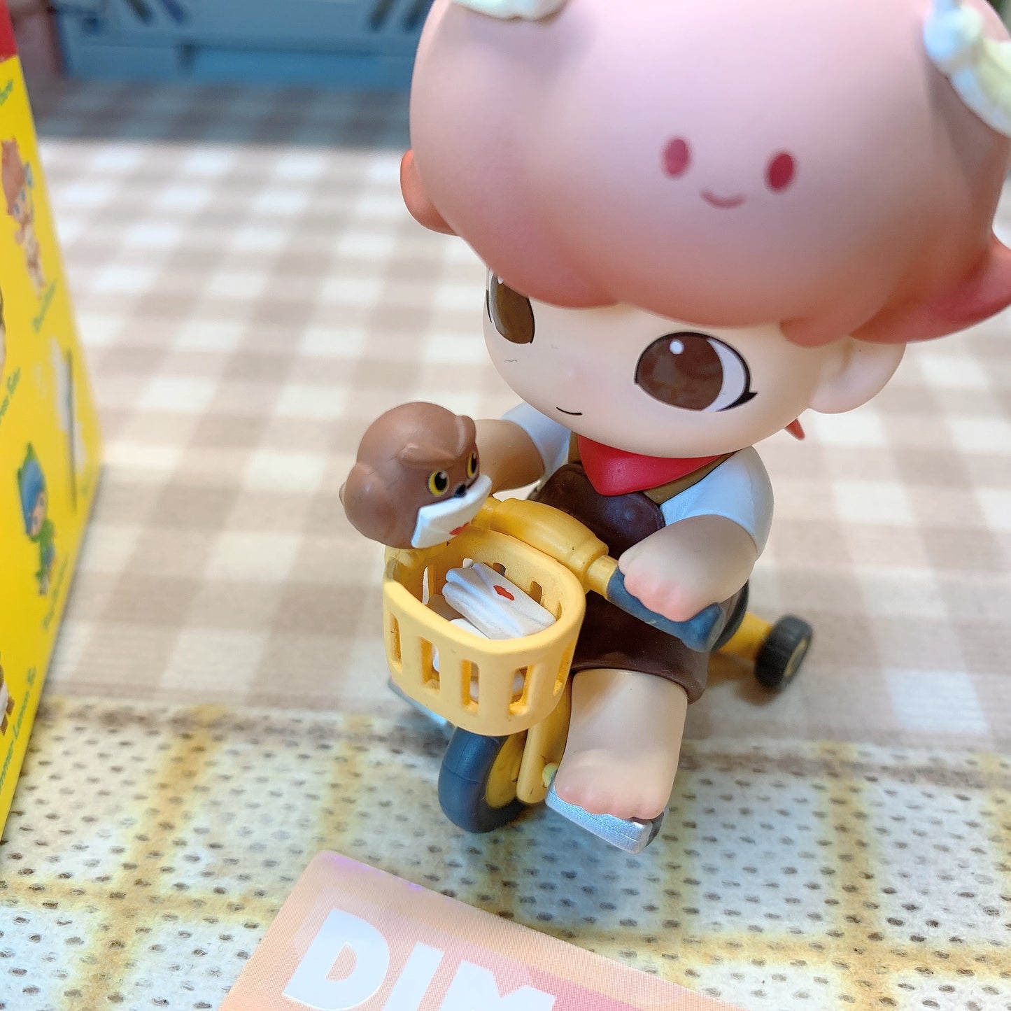 【PRELOVED and SALE 】POPMART Dimoo blind box toy Pets Vacation Love Letter Courier