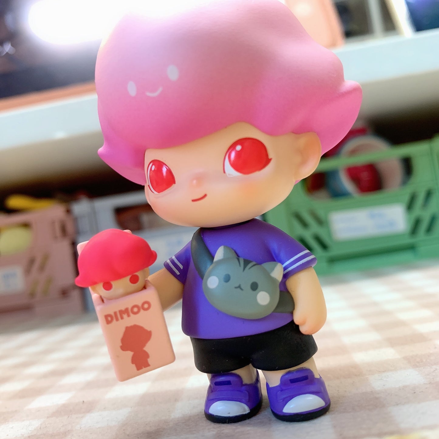 【PRELOVED and SALE 】POPMART Dimoo blind box toy Life University series Art Toy Collector