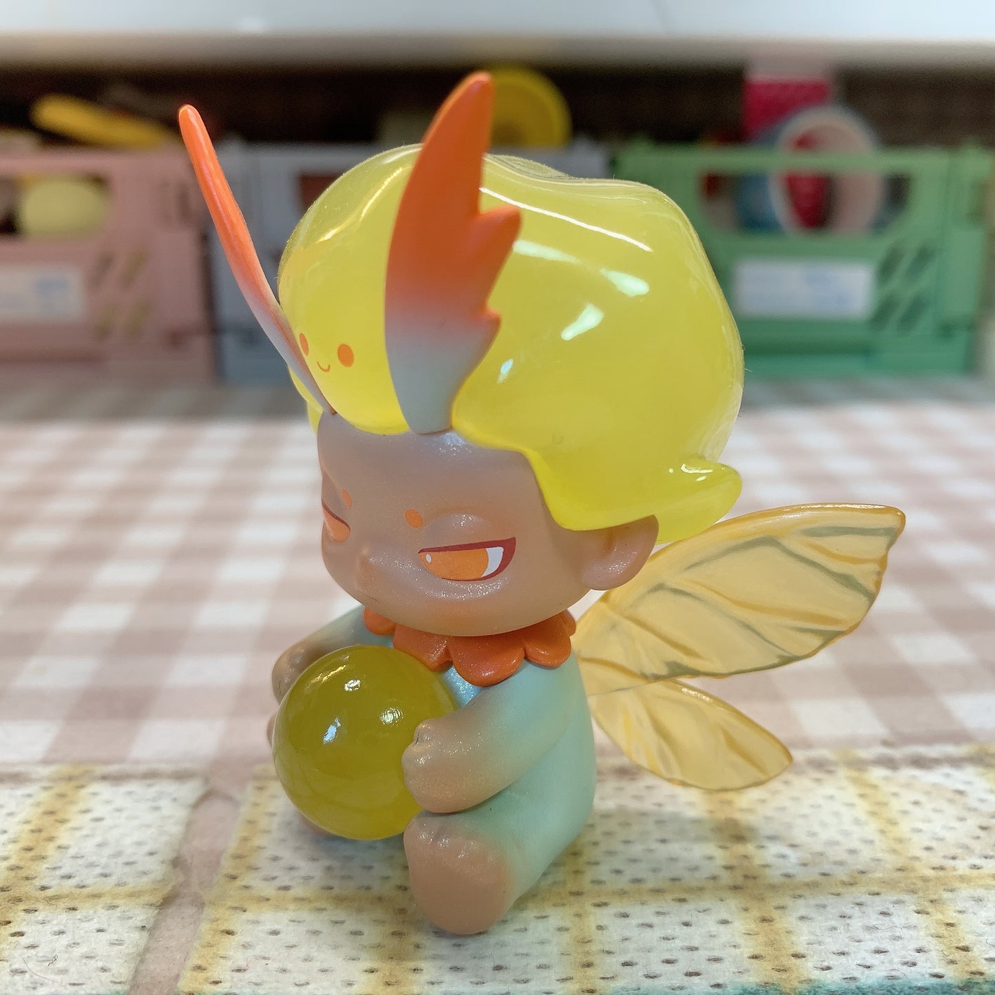 【PRELOVED and SALE 】POPMART Dimoo blind box toy Forest Night series Firefly