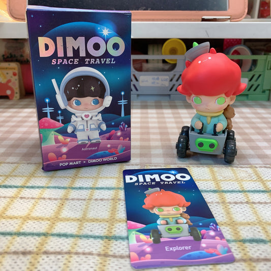 ćPRELOVED and SALE ćPOPMART Dimoo blind box toy Space Travel series Explorer