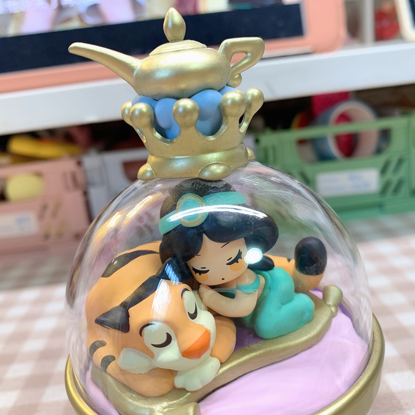 【PRELOVED and SALE 】Disney Princess Crystal Ball blind box toy Jasmine
