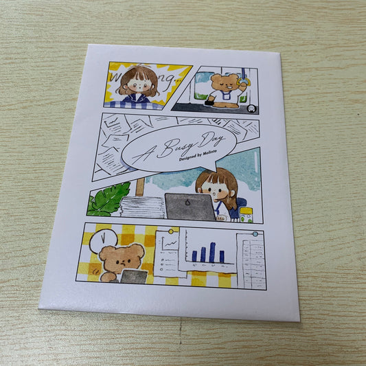 Molinta a busy day sticker