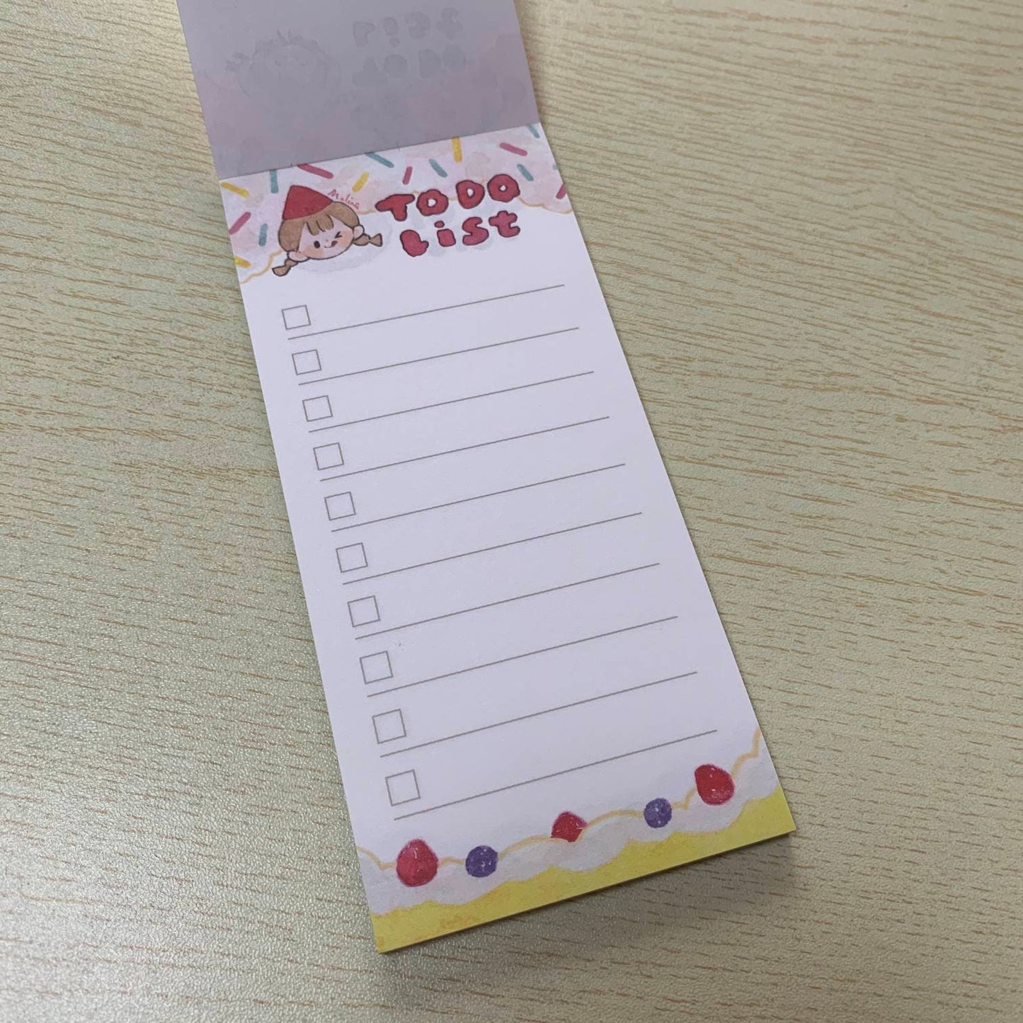 Molinta to do list pad pink