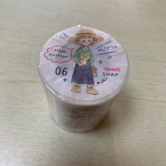 Molinta big girl clothes washitape