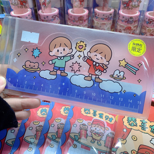 Molinta New Year Series stationery Ruler