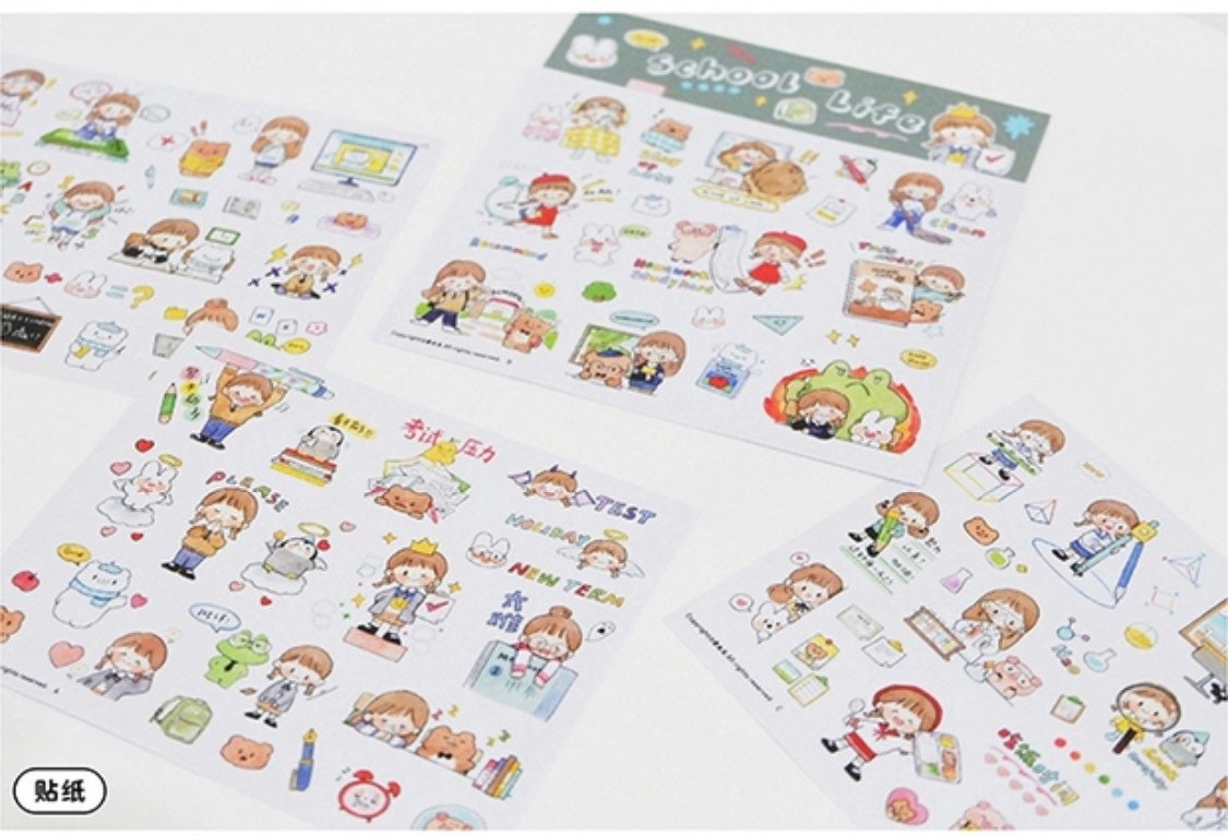 Molinta school life (also can use for work life)sticker