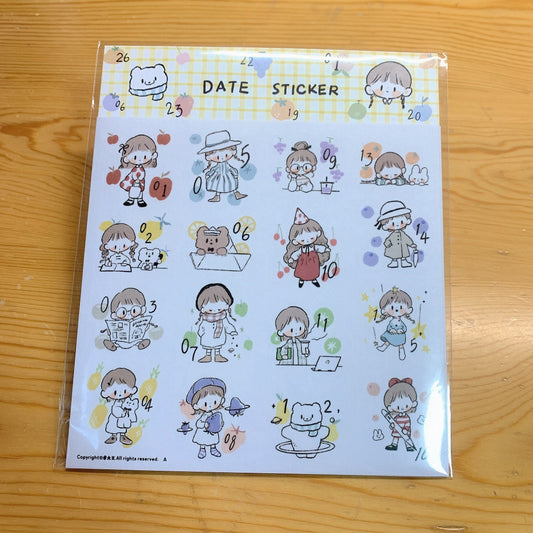 Molinta fruit dates sticker