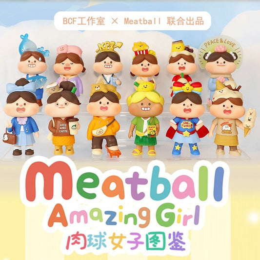 Meatball ĂBCF blind box toys ăamazing girlăseries