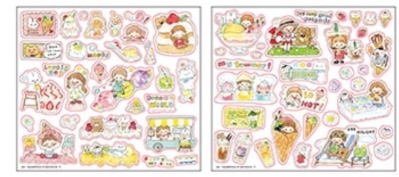 Molinta ice-cold drink sticker pack