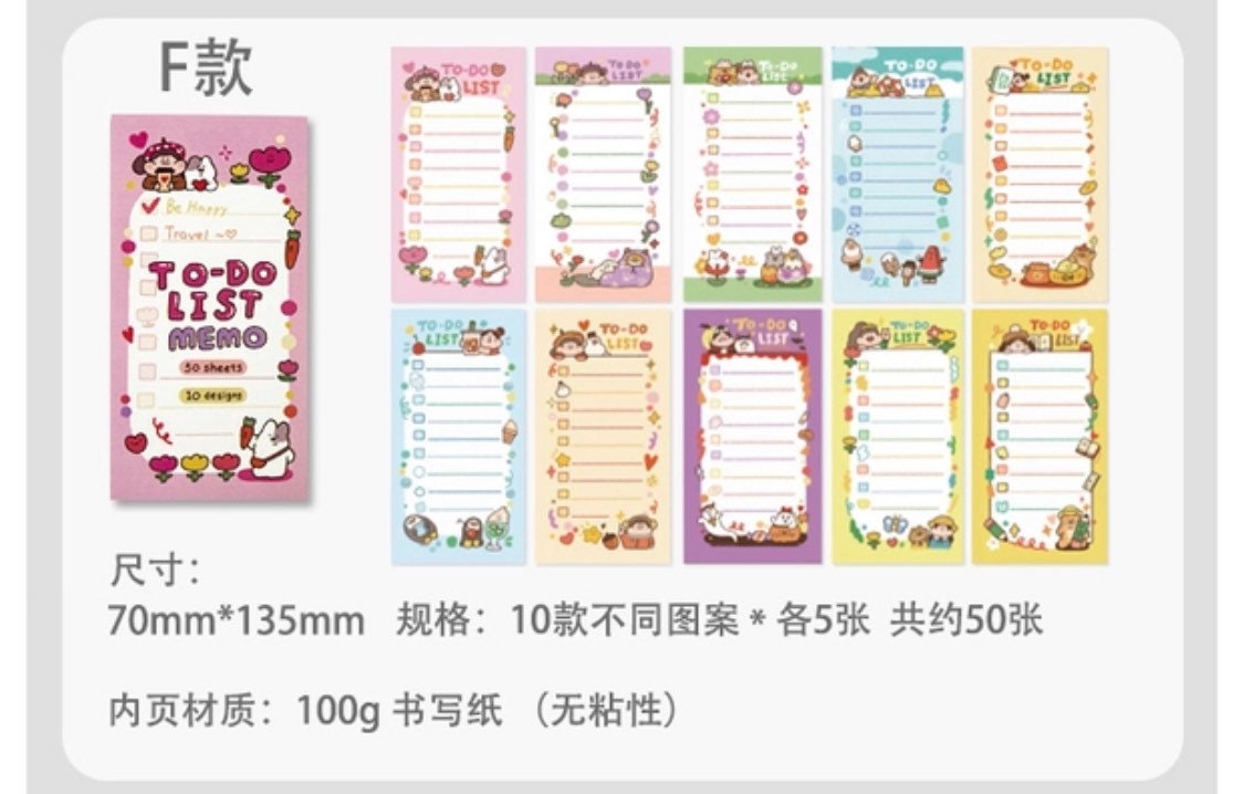 Meatball new kawaii memo pad