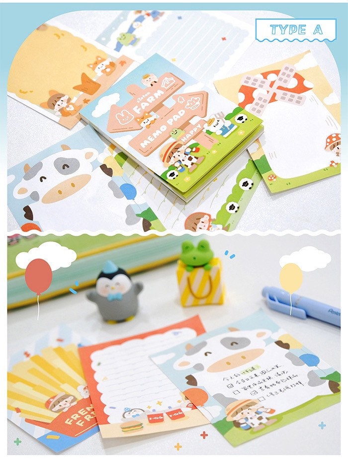 Molinta scene memo pad set