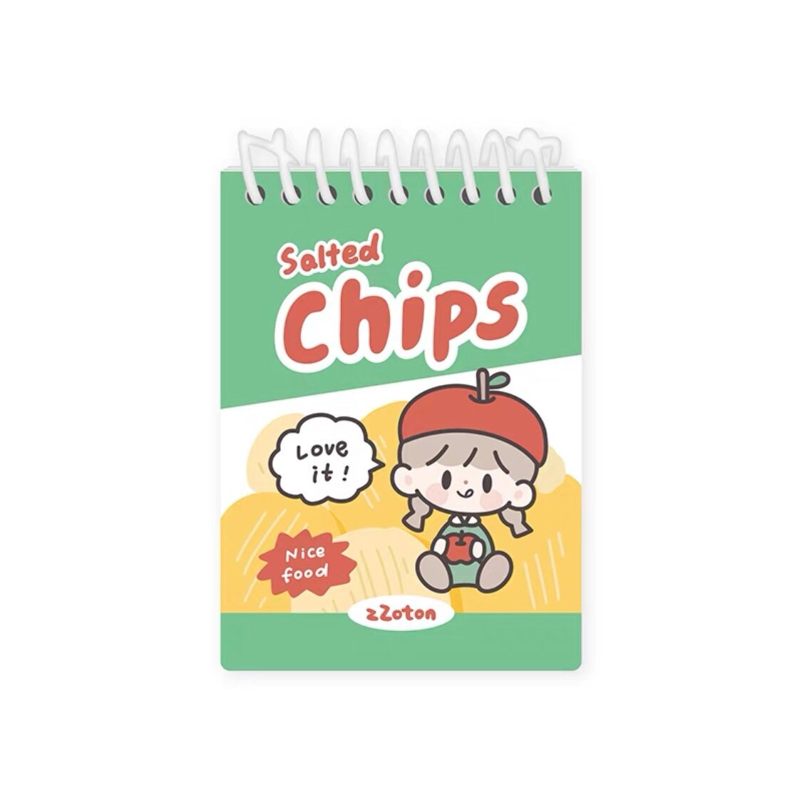 Molinta snacks mini notebook