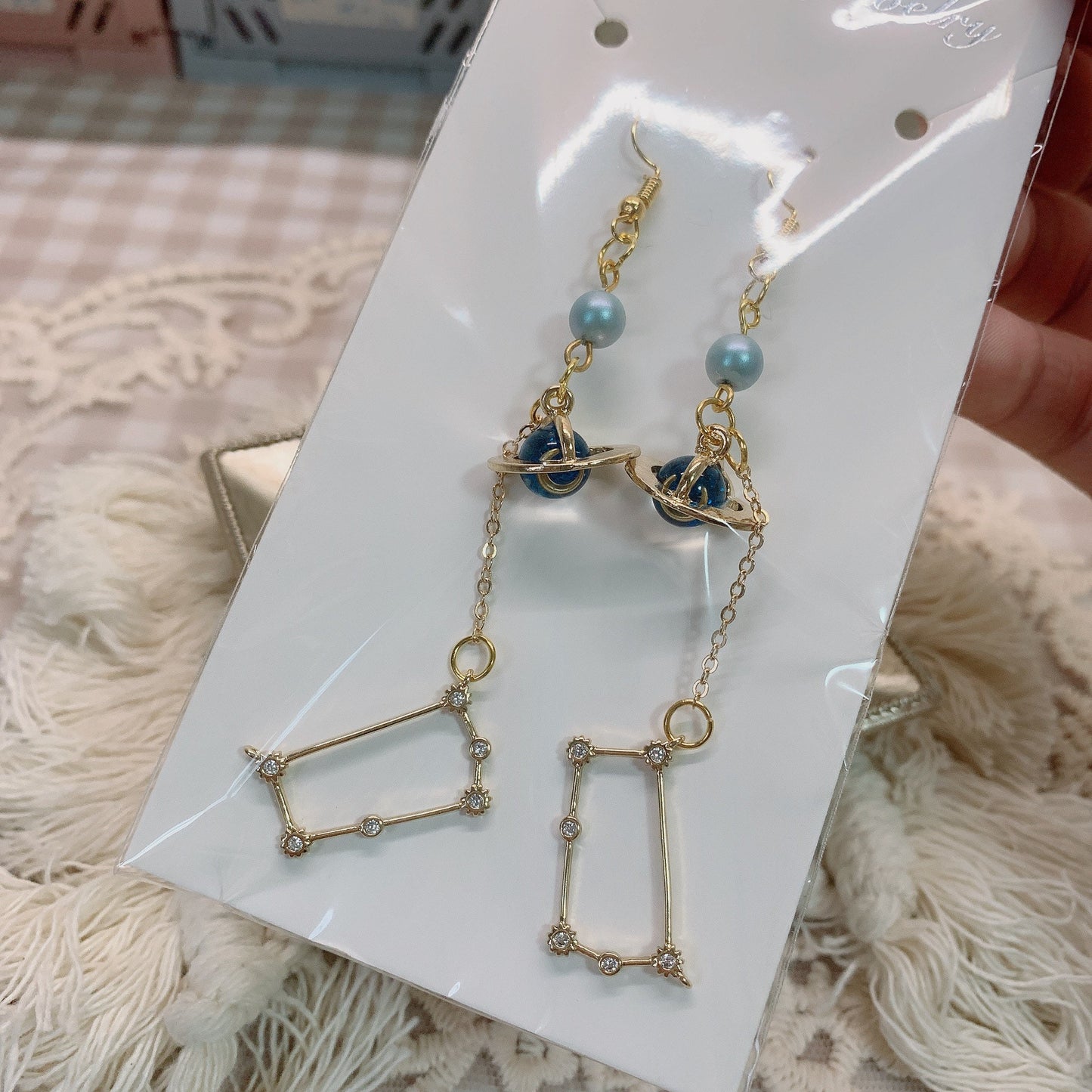 Moya handmade earrings「Stars dream」