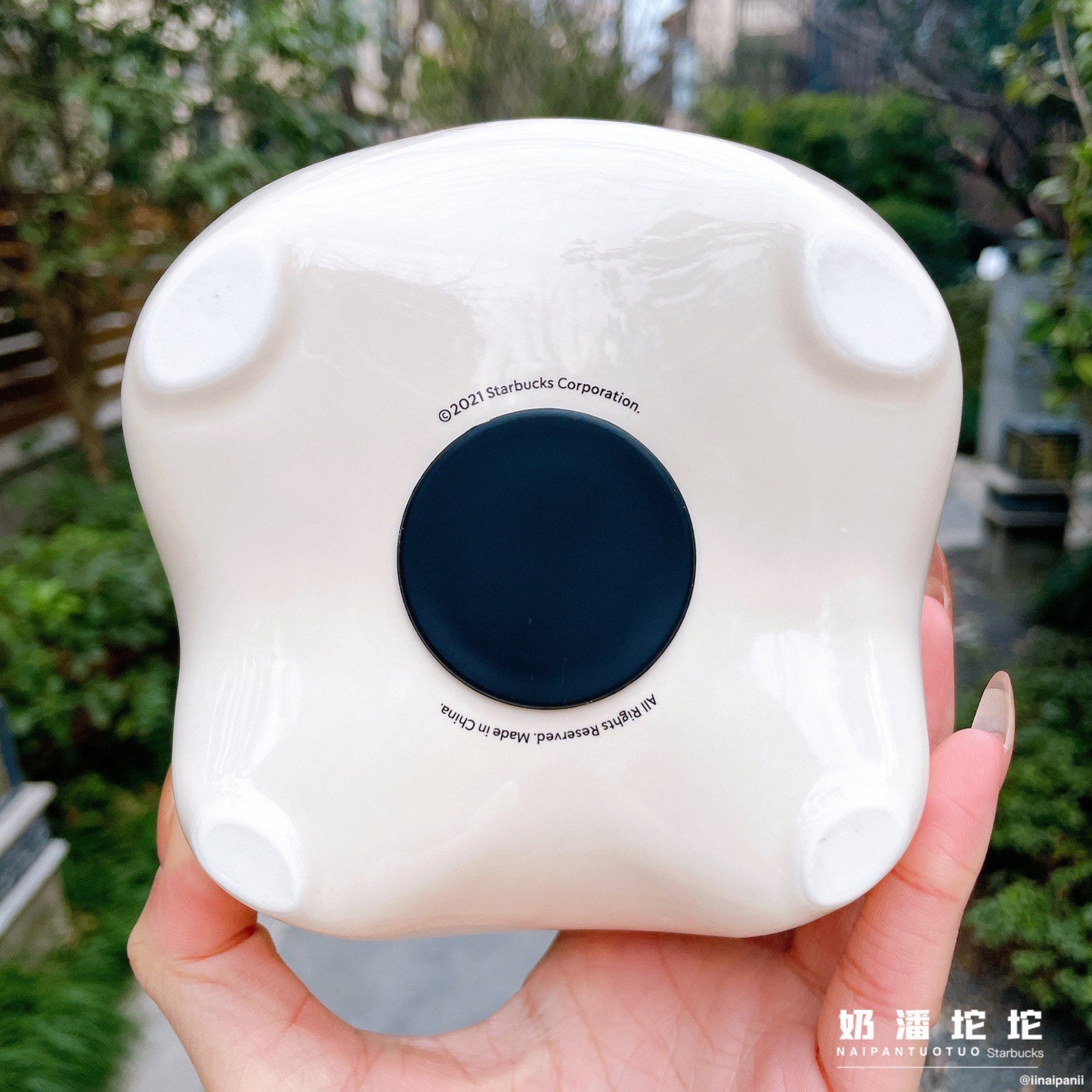 Starbucks China 2022 new year tiger series Chinese traditional white tiger ceramics money saving