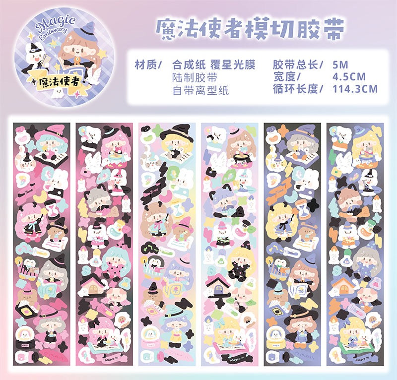 Molinta flower fairy and magic emissary sticker tape