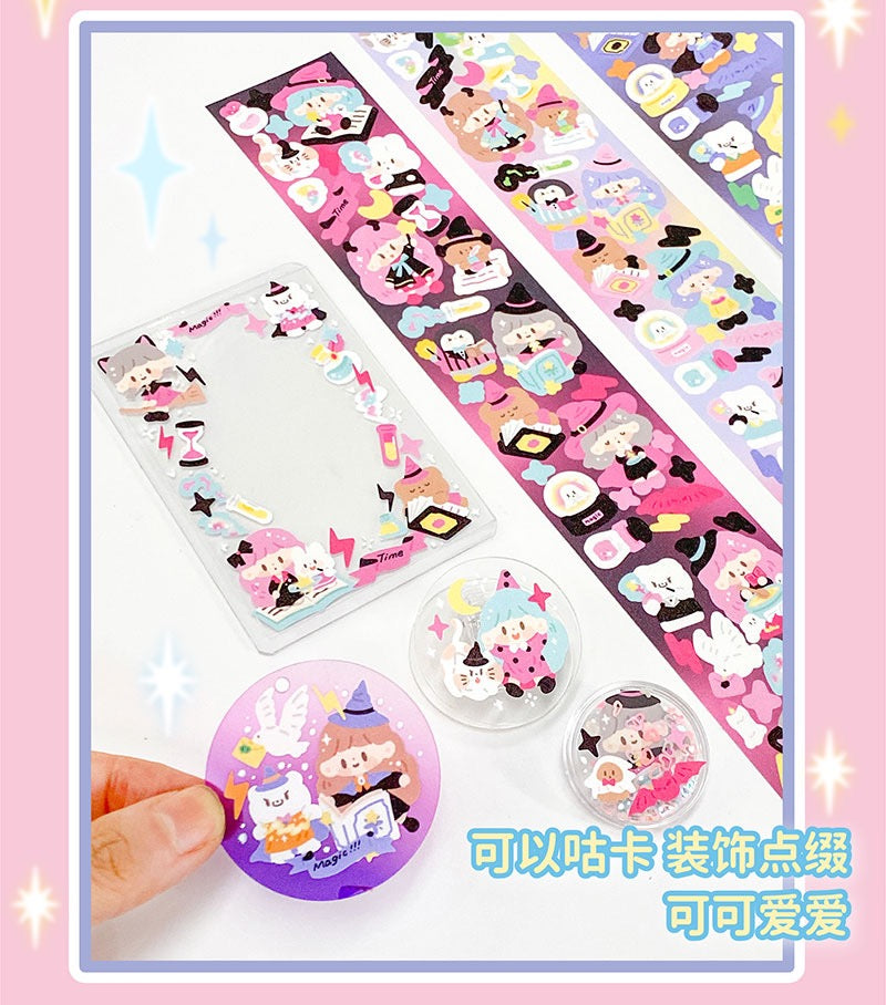 Molinta flower fairy and magic emissary sticker tape