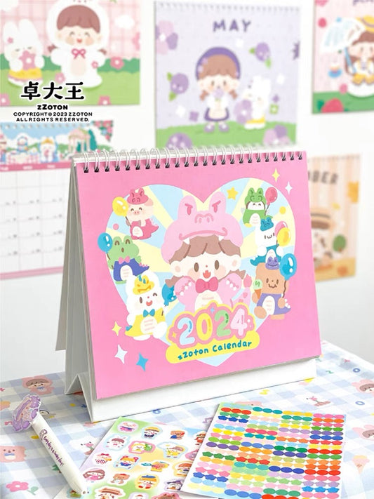 Molinta 2024 calendar with sticker
