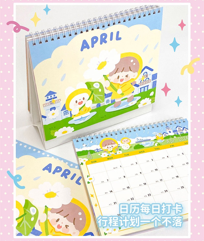 Molinta 2024 calendar with sticker