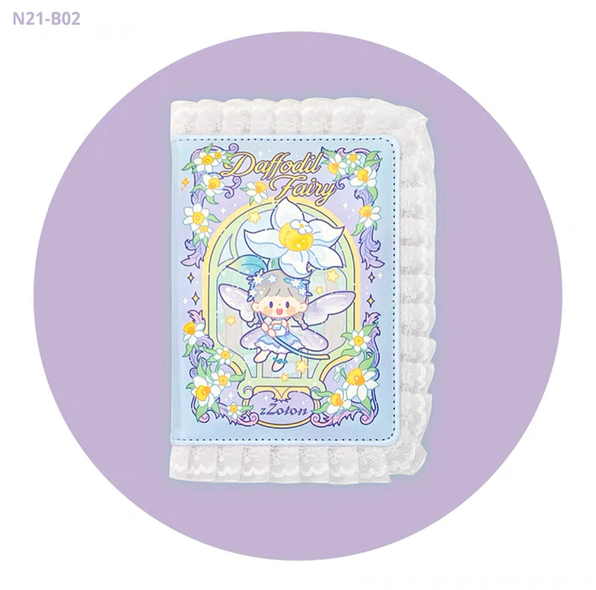 Molinta 「Fairy Tales」series washitape and sticker holder book and A6 notebook