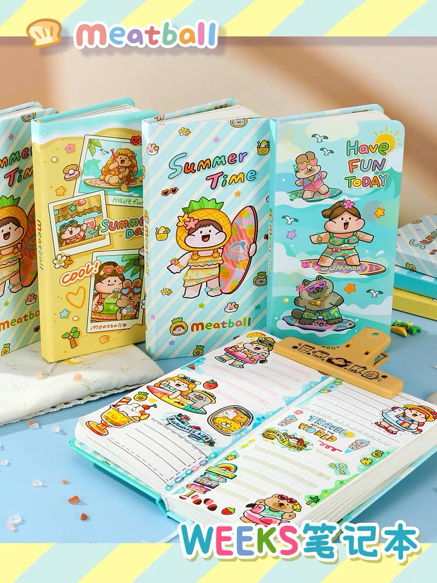 Meatball 2023 summer weeks notebook (day free)