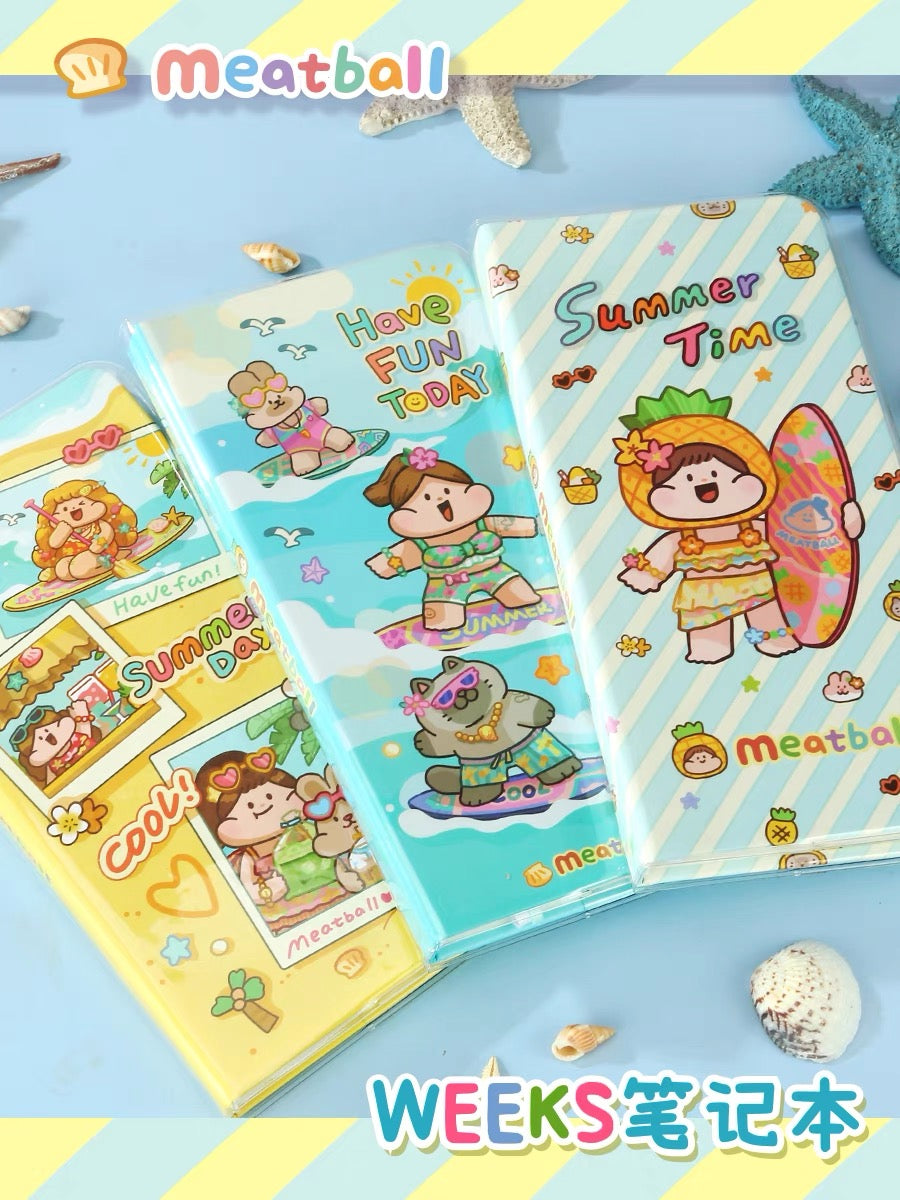 Meatball 2023 summer weeks notebook (day free)