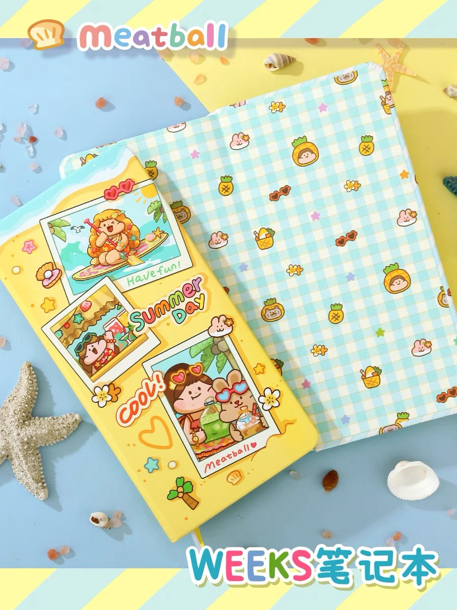Meatball 2023 summer weeks notebook (day free)
