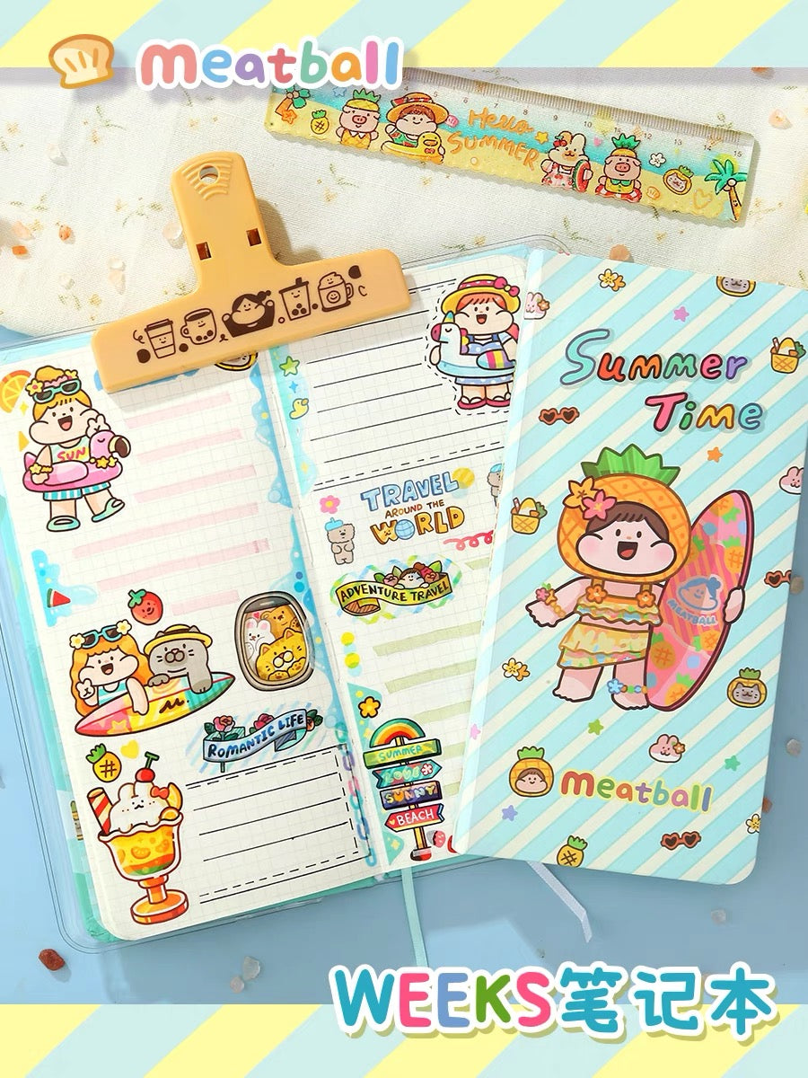 Meatball 2023 summer weeks notebook (day free)
