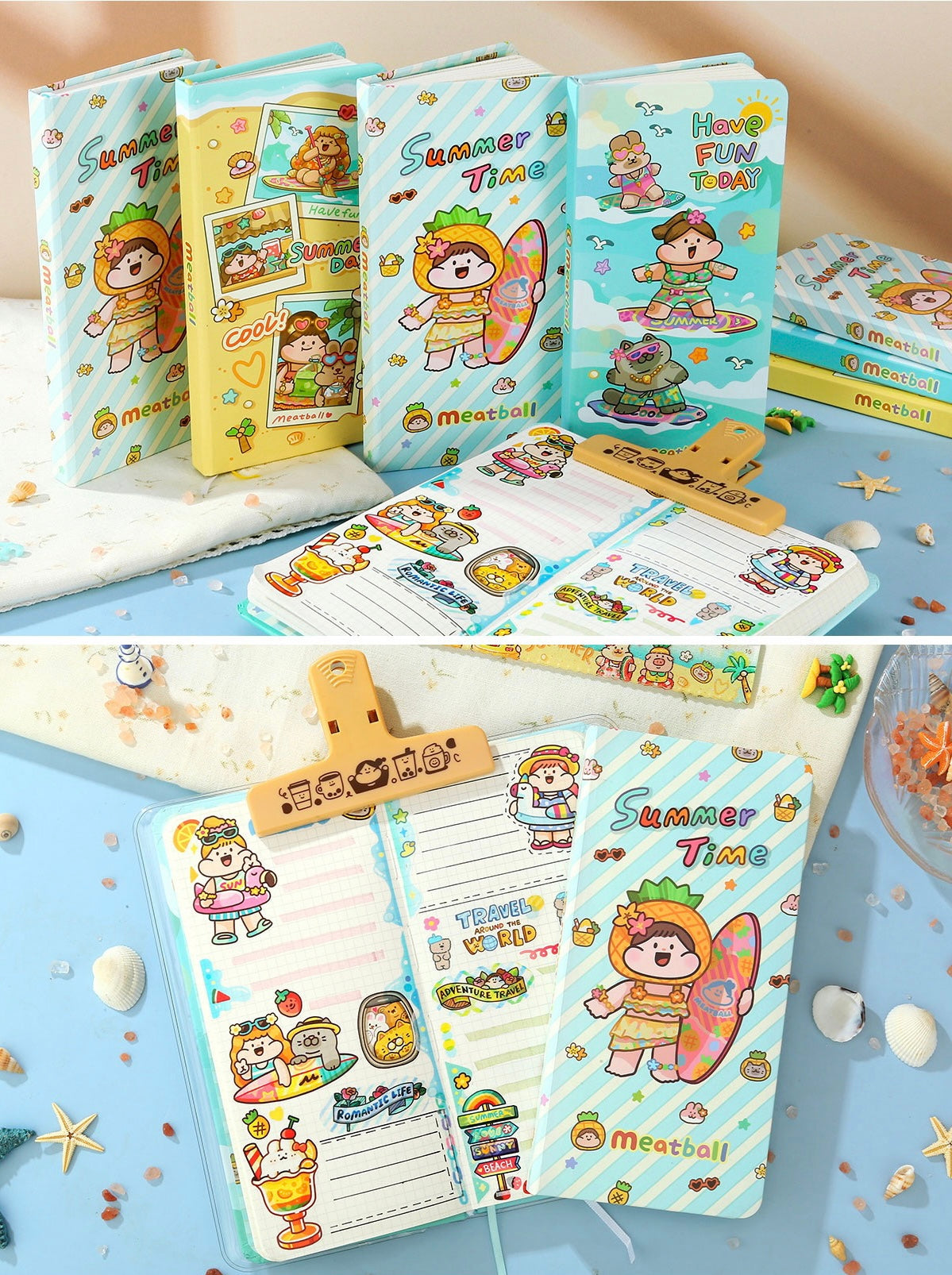 Meatball 2023 summer weeks notebook (day free)