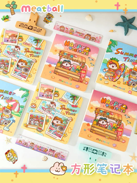 Meatball 2023 summer square notebook