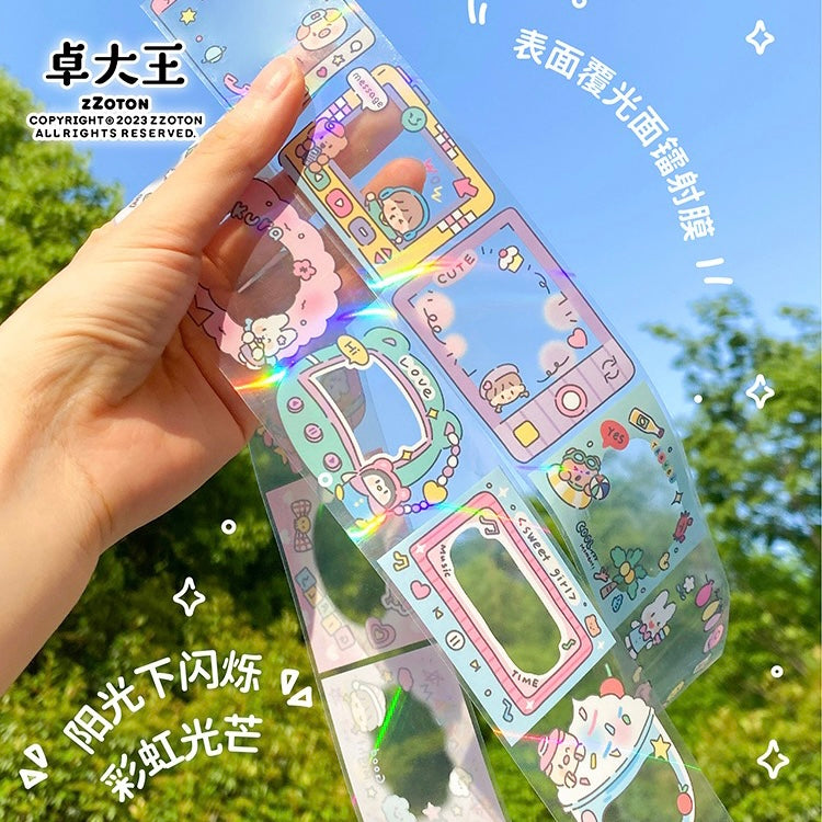 Molinta「Shining Girl」Photo frame series shining pet tape and sticker set