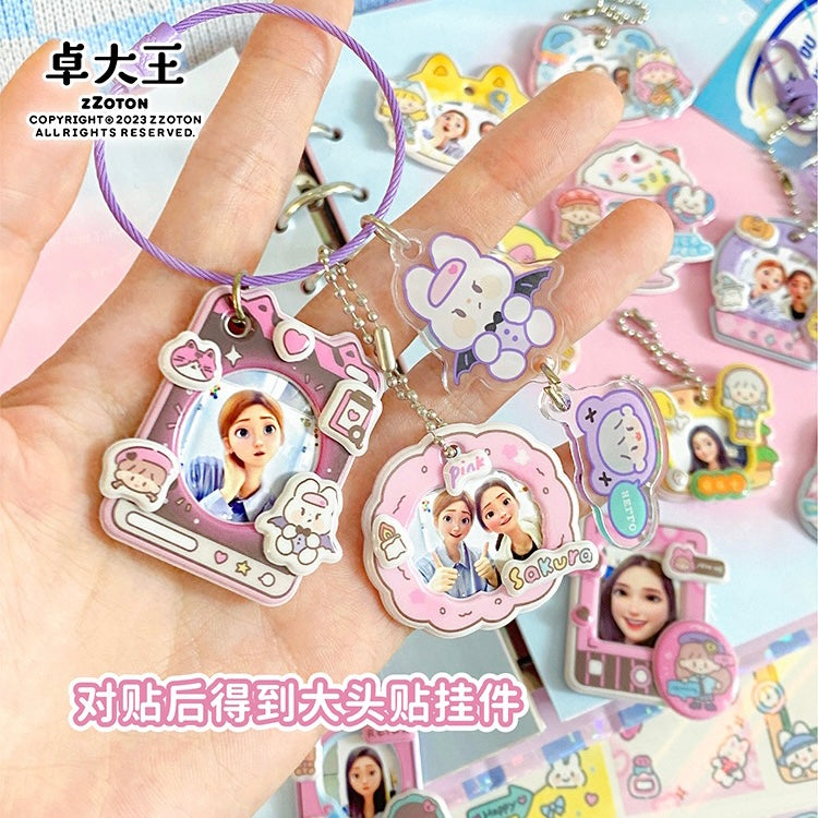Molinta「Shining Girl」Photo frame series 3D sticker set