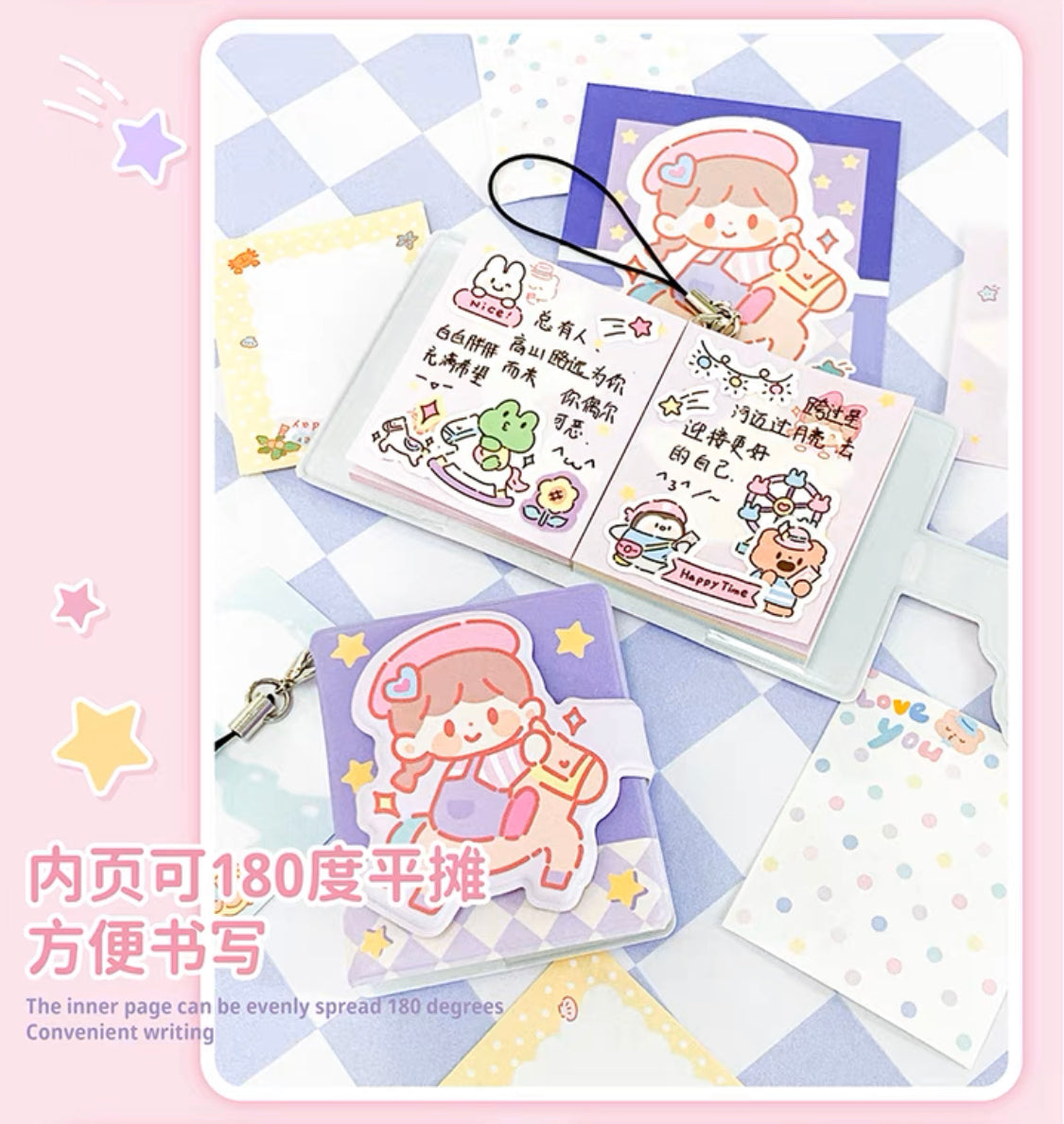 Molinta Amusement park series mini notebooks