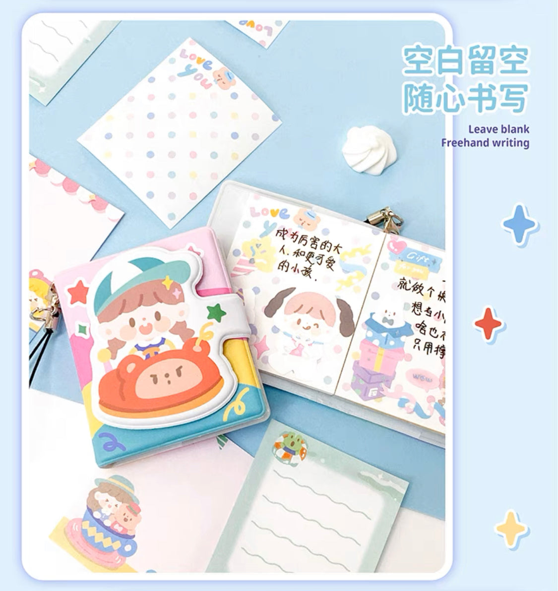 Molinta Amusement park series mini notebooks