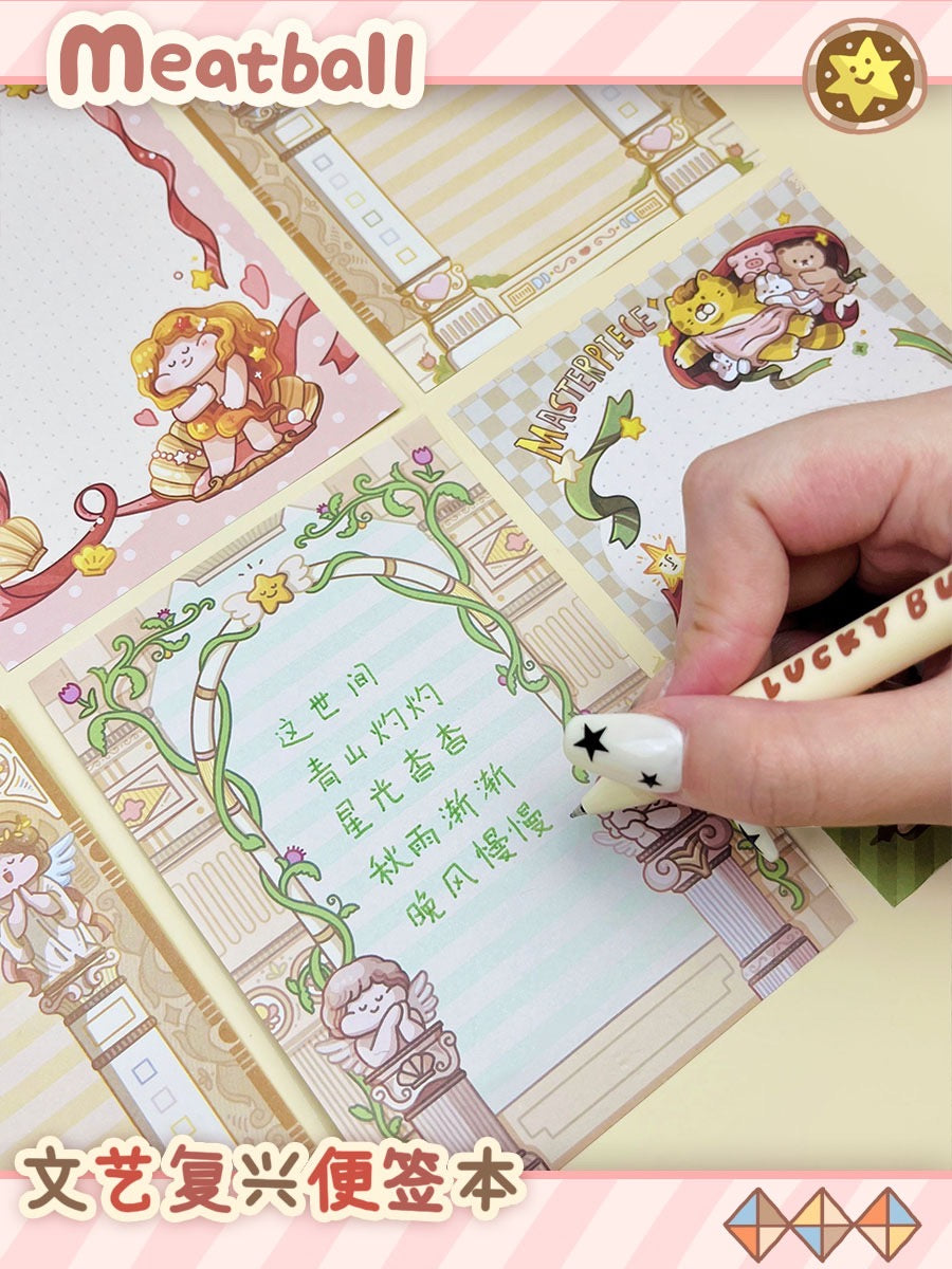 Meatball 「the Renaissance」series memo pack