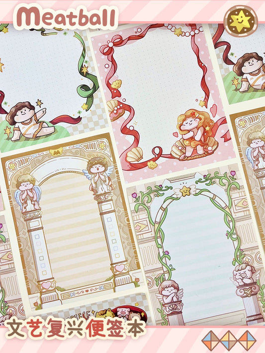 Meatball 「the Renaissance」series memo pack