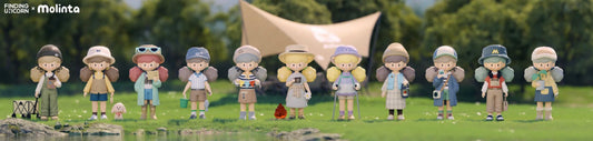 Molinta blind box toys 「Camping Vlog」series 18