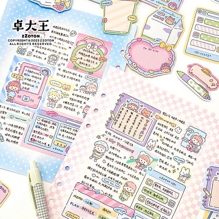 Molinta cute memo frame series writing paper tape