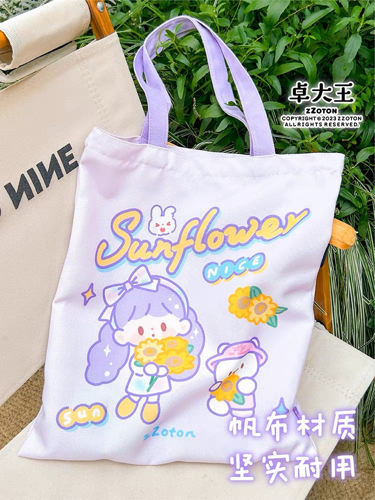 Molinta cute andsweet shoulder canvas bag