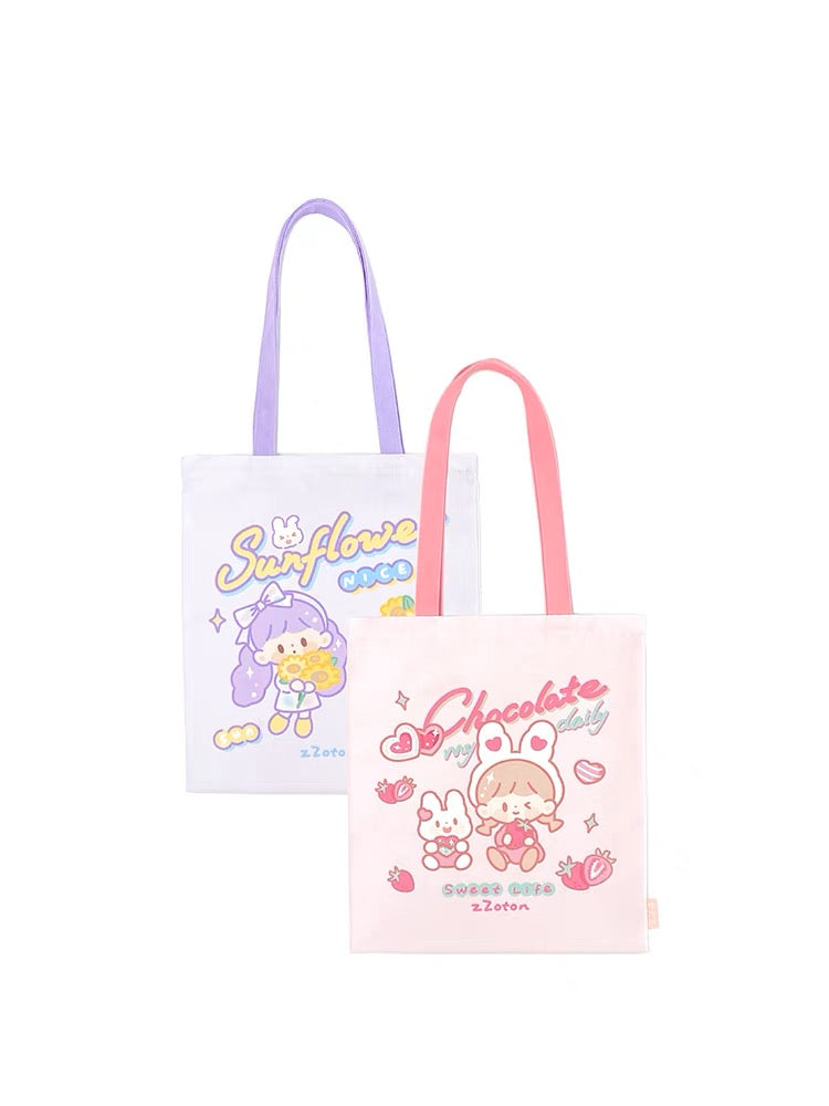 Molinta cute andsweet shoulder canvas bag